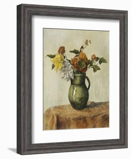 Vase of Flowers; Vase de Fleurs, c.1900-Paul Ranson-Framed Giclee Print