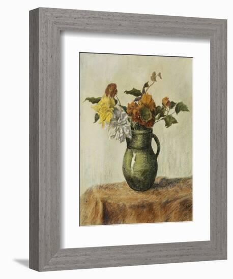 Vase of Flowers; Vase de Fleurs, c.1900-Paul Ranson-Framed Giclee Print