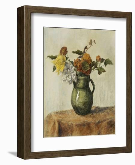 Vase of Flowers; Vase de Fleurs, c.1900-Paul Ranson-Framed Giclee Print