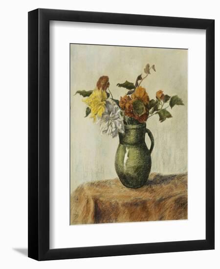 Vase of Flowers; Vase de Fleurs, c.1900-Paul Ranson-Framed Giclee Print