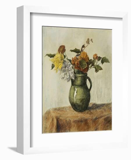 Vase of Flowers; Vase de Fleurs, c.1900-Paul Ranson-Framed Giclee Print