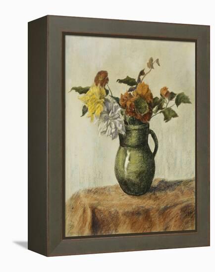 Vase of Flowers; Vase de Fleurs, c.1900-Paul Ranson-Framed Premier Image Canvas