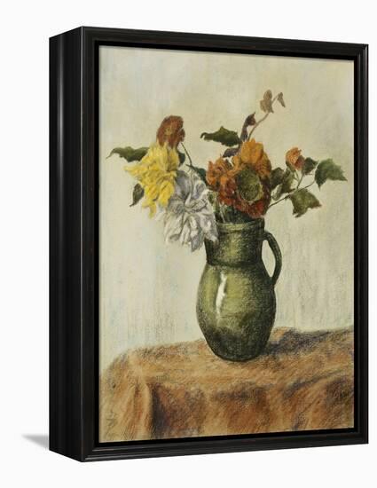 Vase of Flowers; Vase de Fleurs, c.1900-Paul Ranson-Framed Premier Image Canvas