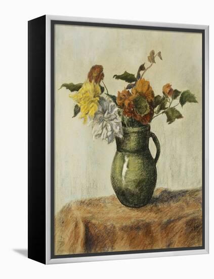 Vase of Flowers; Vase de Fleurs, c.1900-Paul Ranson-Framed Premier Image Canvas