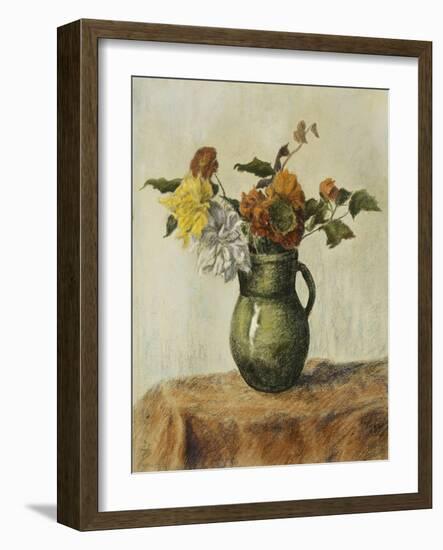 Vase of Flowers; Vase de Fleurs, c.1900-Paul Ranson-Framed Giclee Print