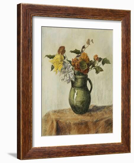 Vase of Flowers; Vase de Fleurs, c.1900-Paul Ranson-Framed Giclee Print