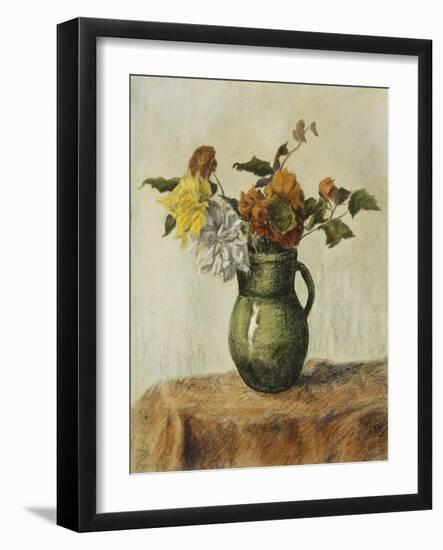 Vase of Flowers; Vase de Fleurs, c.1900-Paul Ranson-Framed Giclee Print