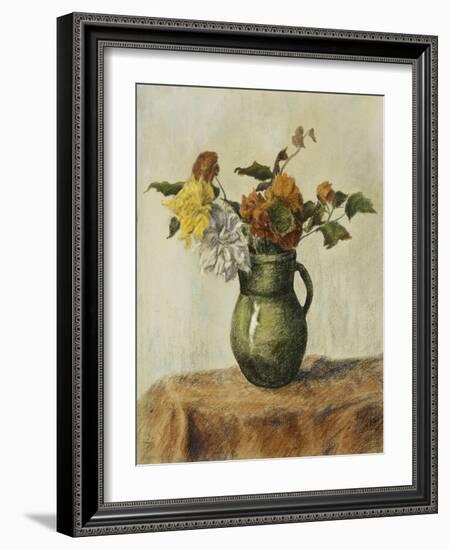 Vase of Flowers; Vase de Fleurs, c.1900-Paul Ranson-Framed Giclee Print