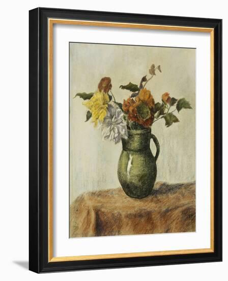 Vase of Flowers; Vase de Fleurs, c.1900-Paul Ranson-Framed Giclee Print