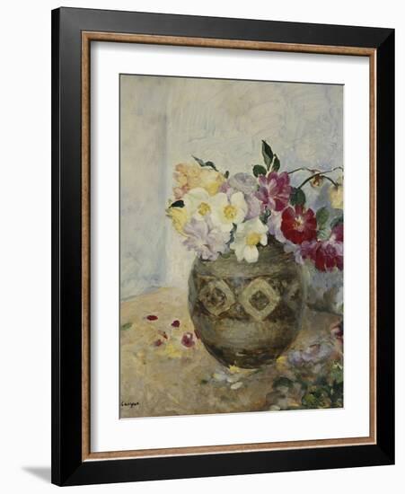 Vase of Flowers; Vase De Fleurs-Henri Lebasque-Framed Giclee Print