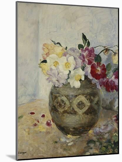 Vase of Flowers; Vase De Fleurs-Henri Lebasque-Mounted Giclee Print