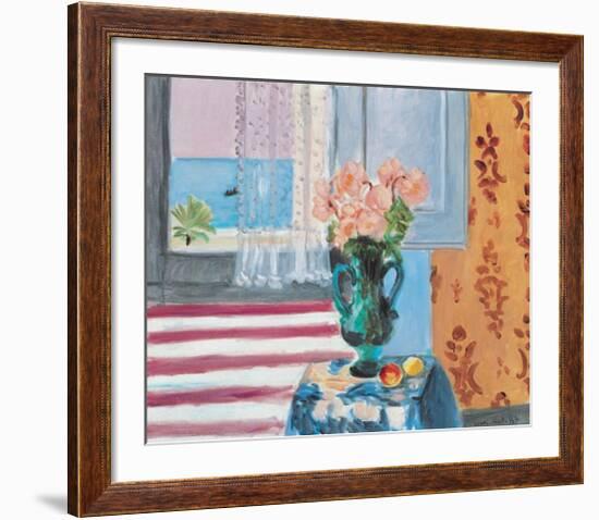 Vase Of Flowers-Henri Matisse-Framed Art Print