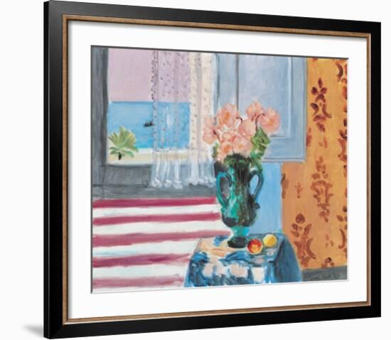 Vase Of Flowers-Henri Matisse-Framed Art Print