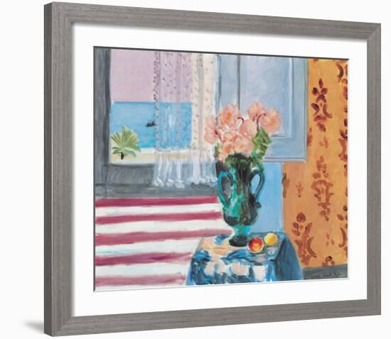 Vase Of Flowers-Henri Matisse-Framed Art Print