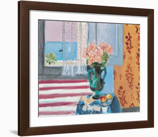 Vase Of Flowers-Henri Matisse-Framed Art Print