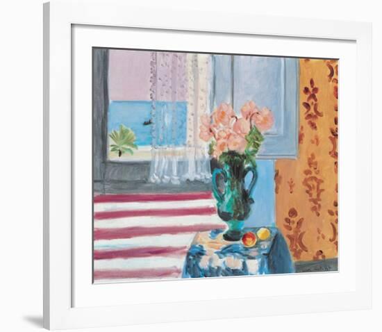 Vase Of Flowers-Henri Matisse-Framed Art Print