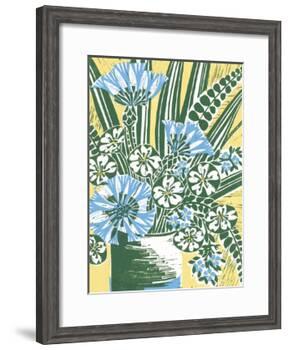 Vase of Flowers-Zoe Badger-Framed Giclee Print