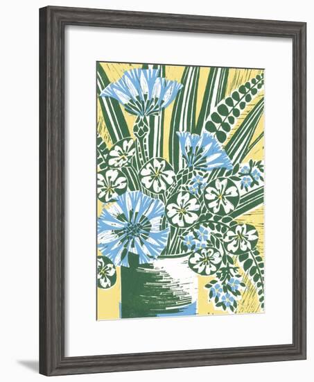Vase of Flowers-Zoe Badger-Framed Giclee Print