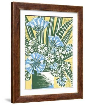 Vase of Flowers-Zoe Badger-Framed Giclee Print