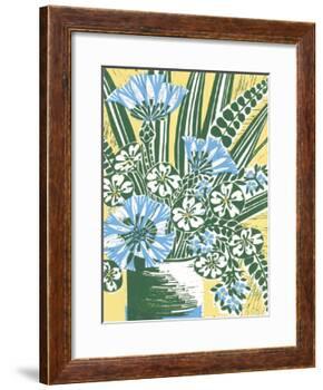 Vase of Flowers-Zoe Badger-Framed Giclee Print