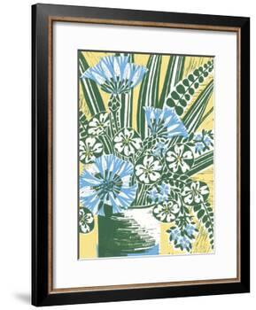 Vase of Flowers-Zoe Badger-Framed Giclee Print