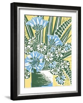 Vase of Flowers-Zoe Badger-Framed Giclee Print