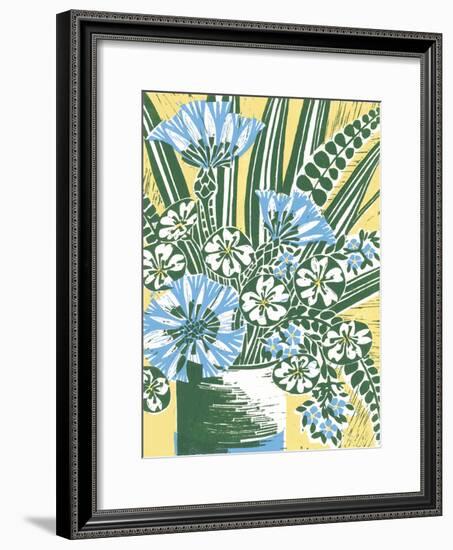 Vase of Flowers-Zoe Badger-Framed Giclee Print