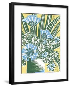 Vase of Flowers-Zoe Badger-Framed Giclee Print