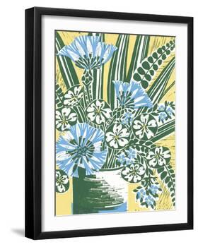 Vase of Flowers-Zoe Badger-Framed Giclee Print