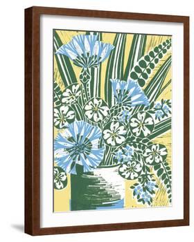 Vase of Flowers-Zoe Badger-Framed Giclee Print