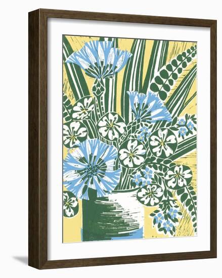 Vase of Flowers-Zoe Badger-Framed Giclee Print