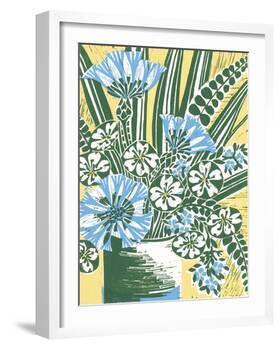 Vase of Flowers-Zoe Badger-Framed Giclee Print