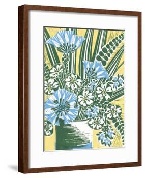 Vase of Flowers-Zoe Badger-Framed Giclee Print