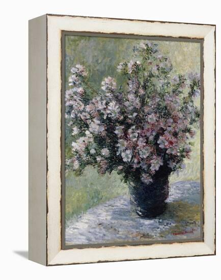 Vase of Flowers-Claude Monet-Framed Premier Image Canvas