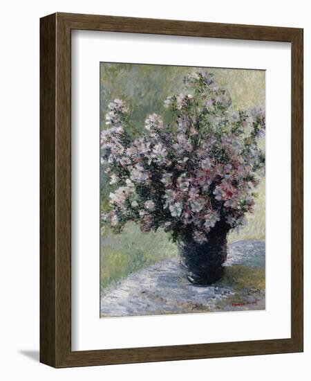 Vase of Flowers-Claude Monet-Framed Giclee Print