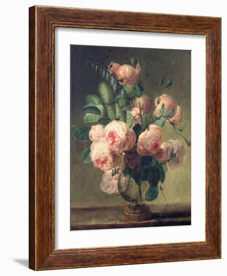 Vase of Flowers-Pierre-Joseph Redouté-Framed Giclee Print