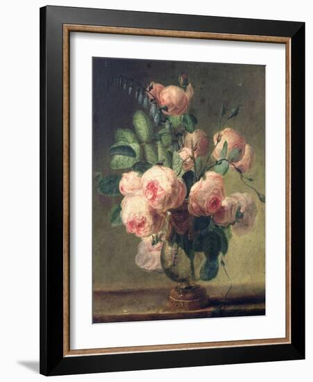 Vase of Flowers-Pierre-Joseph Redouté-Framed Giclee Print