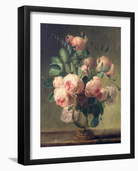 Vase of Flowers-Pierre-Joseph Redouté-Framed Giclee Print