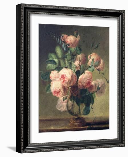 Vase of Flowers-Pierre-Joseph Redouté-Framed Giclee Print