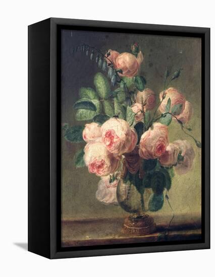 Vase of Flowers-Pierre-Joseph Redouté-Framed Premier Image Canvas