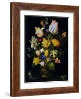 Vase of Flowers-Jan Brueghel the Elder-Framed Giclee Print