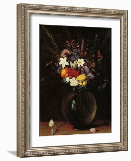 Vase of Flowers-Pieter Bruegel the Elder-Framed Giclee Print