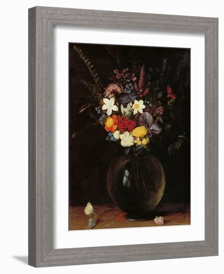 Vase of Flowers-Pieter Bruegel the Elder-Framed Giclee Print