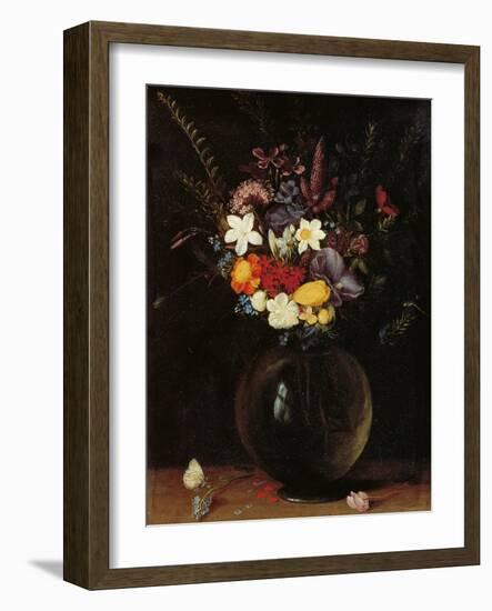 Vase of Flowers-Pieter Bruegel the Elder-Framed Giclee Print