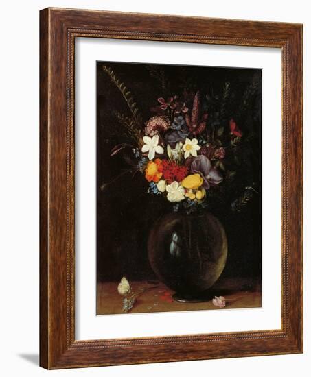 Vase of Flowers-Pieter Bruegel the Elder-Framed Giclee Print