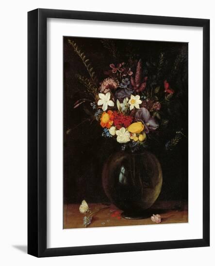 Vase of Flowers-Pieter Bruegel the Elder-Framed Giclee Print