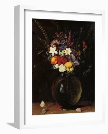 Vase of Flowers-Pieter Bruegel the Elder-Framed Giclee Print