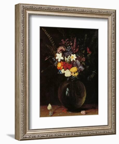 Vase of Flowers-Pieter Bruegel the Elder-Framed Giclee Print