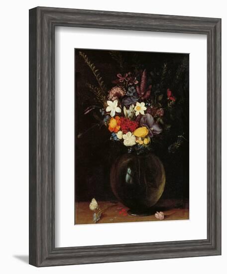 Vase of Flowers-Pieter Bruegel the Elder-Framed Giclee Print