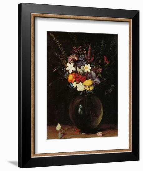 Vase of Flowers-Pieter Bruegel the Elder-Framed Giclee Print